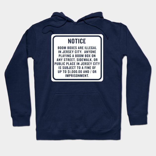 Boom Boxes Are Illegal Hoodie by Staermose